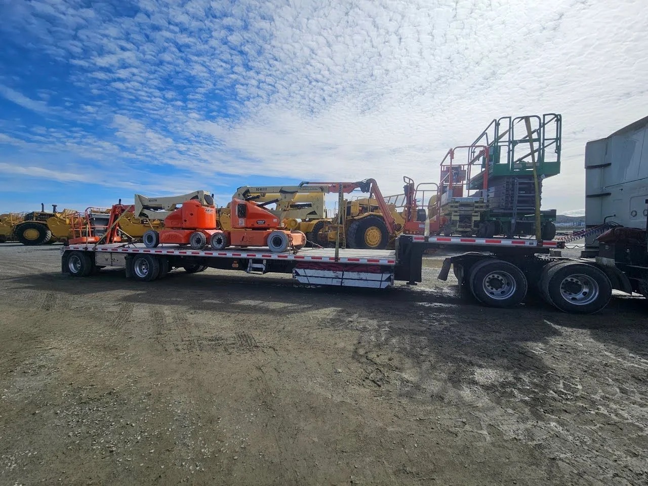 Boom and scissor lifts