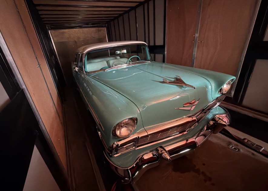 Classic car enclosed transport